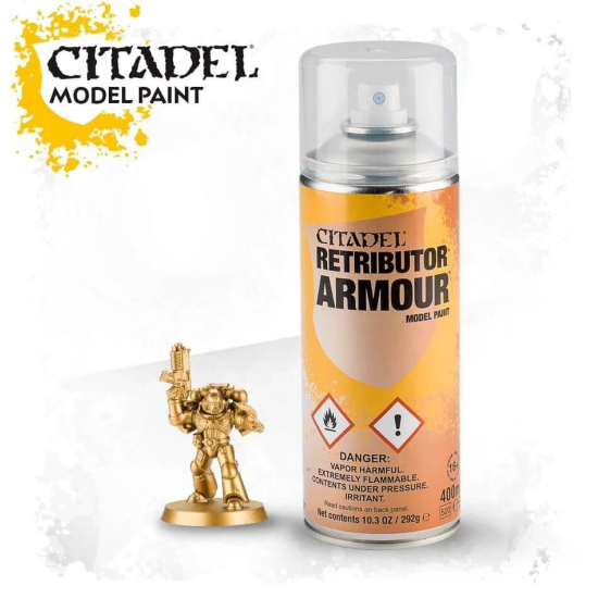 Games Workshop: Citadel Spray , RETRIBUTOR ARMOUR (400ml)